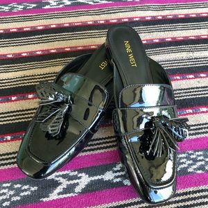Nine West Mule Slides Loafers 7 1/5 M